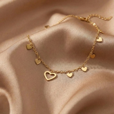 Heart Charms Bracelet