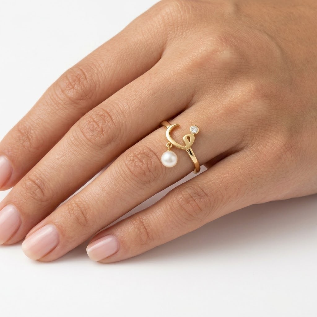 Heart Gold Ring