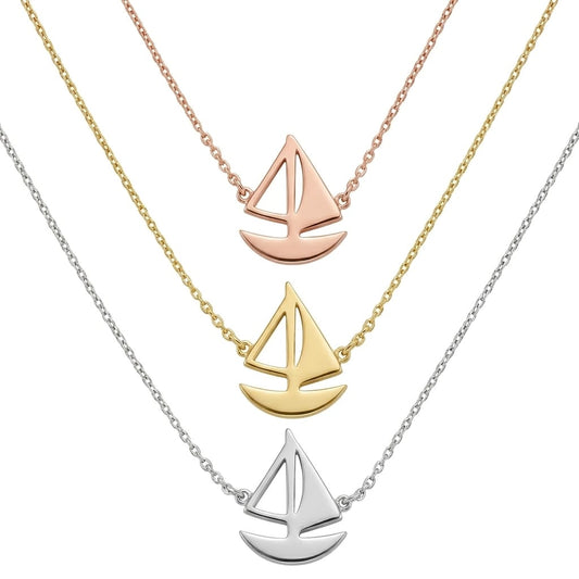 Sailboat Necklace